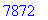 7872